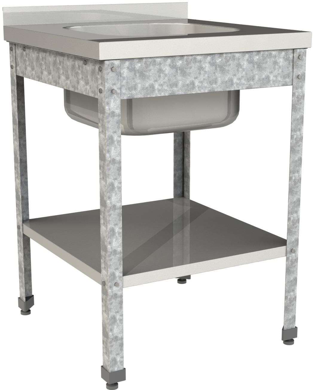 Ванна моечная цельнотянутая Restoinox ВМЦ-1/7/6-БП-ЭЦ