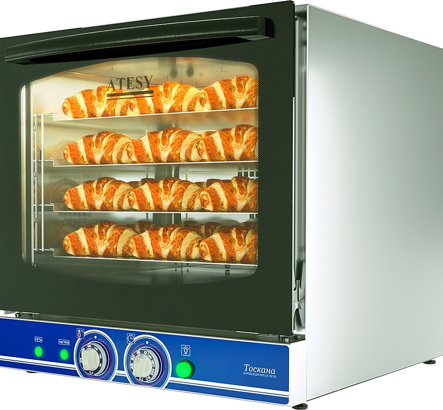 Печь конвекционная Atesy Тоскана КП-4-600/400-01-У