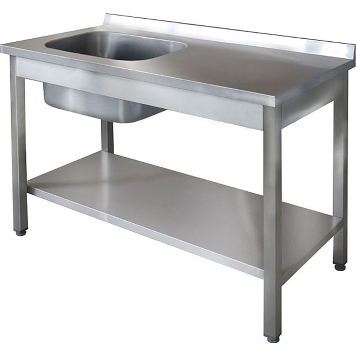 Стол с моечной ванной Iterma 430 СБ-211/1507М правый