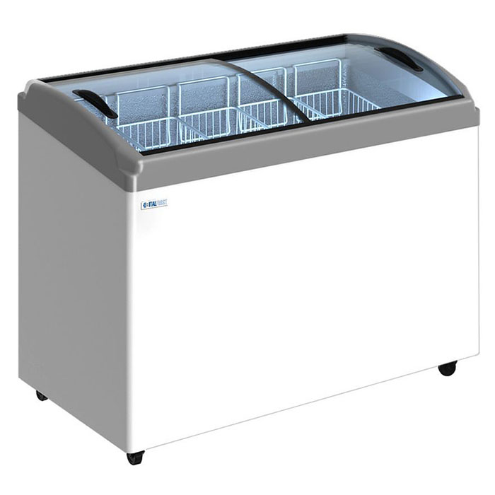 Ларь морозильный Italfrost ЛВН 300 Г (СF 300 C) 4 корзины, серый