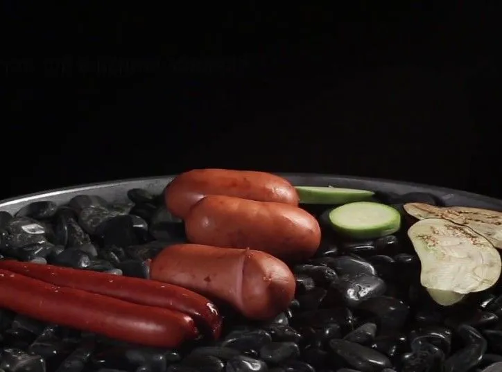 Гриль галечный Hurakan HKN-PEG480R