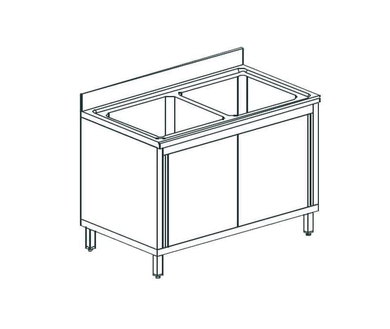Ванна моечная Apach Chef Line L2S126-54SD
