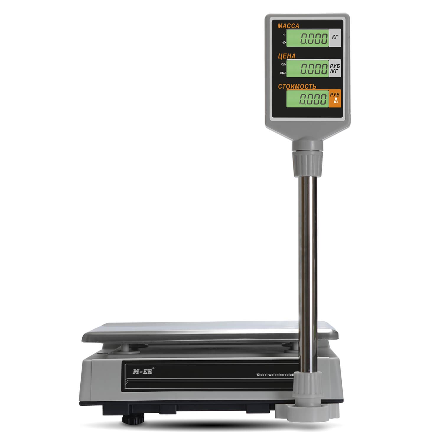 Весы торговые настольные M-ER 327 ACP-32.5 "Ceed" LCD Белые