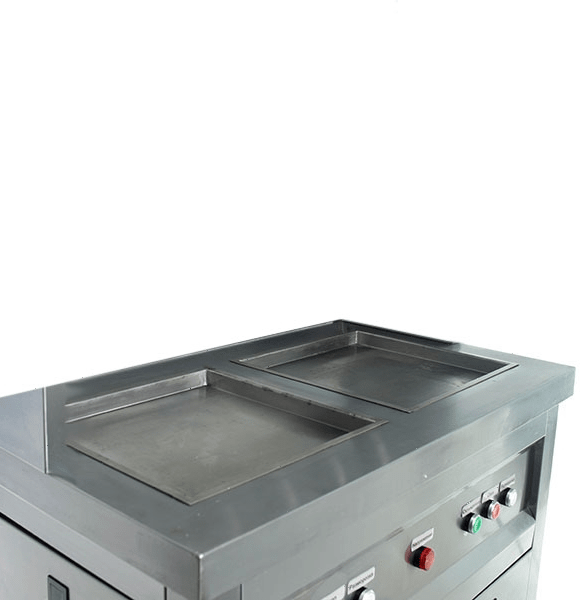 Фризер для жареного мороженого Foodatlas KCB-2F (световой короб)