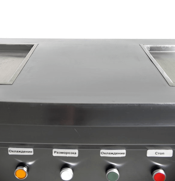 Фризер для жареного мороженого Foodatlas KCB-2F (стол для топпингов)