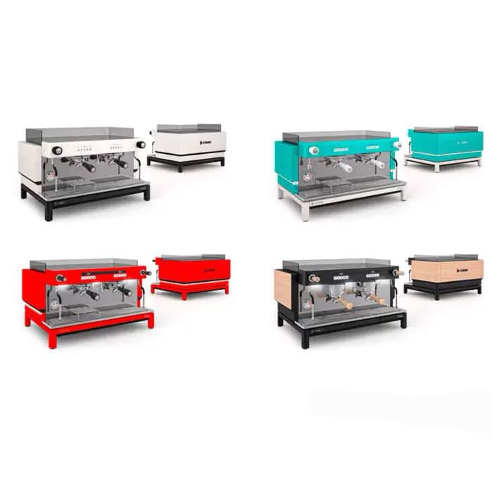 Кофемашина рожковая Crem EX3 2GR Display TA white