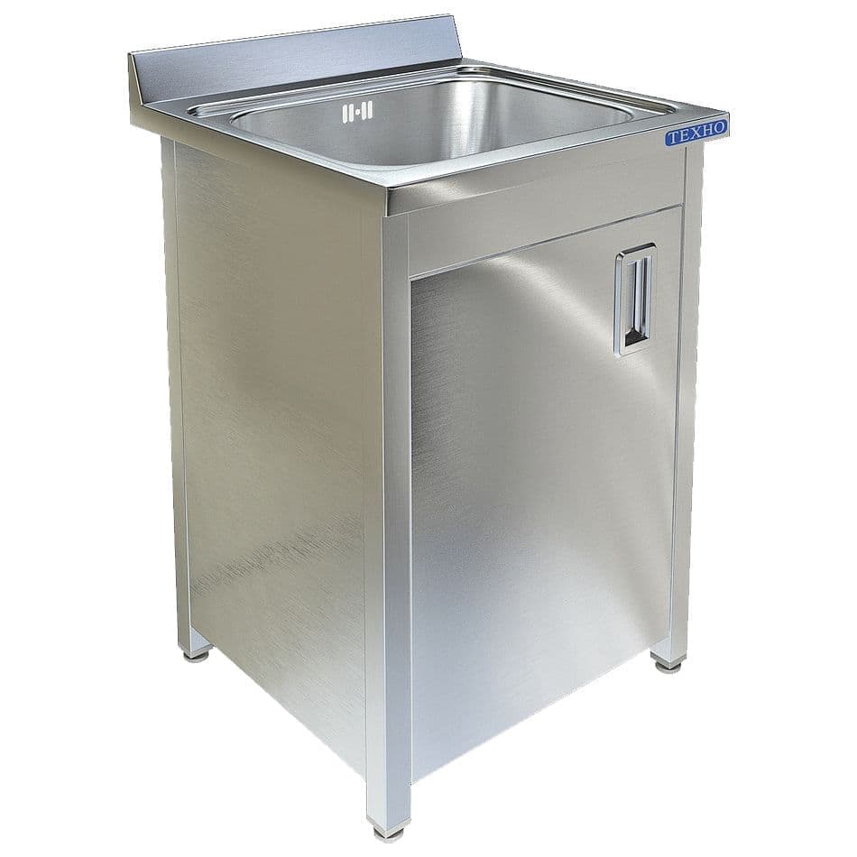 Ванна моечная Техно-ТТ ВМ-17/446, мойка цельнотянутая, борт