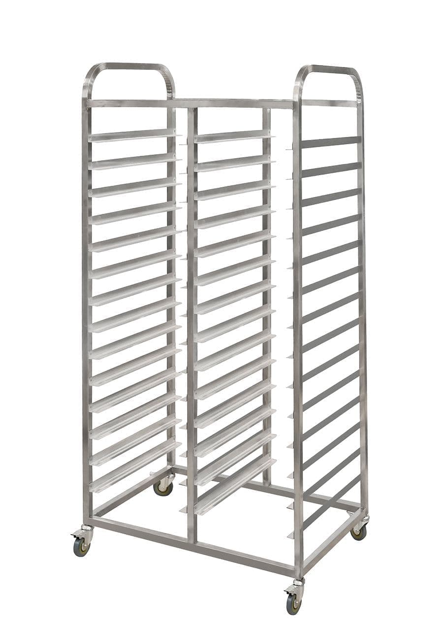 Тележка-шпилька для противней Luxstahl ТШГ-14-2 нерж двойная