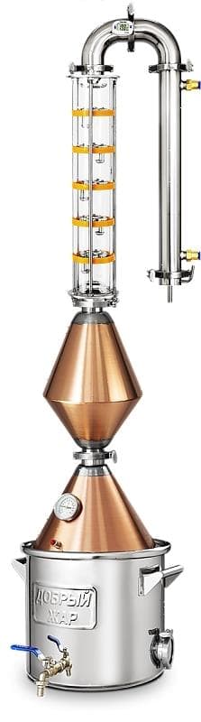 Тарельчатая колонна Ф90, 5 тарелок, 2 дюйма