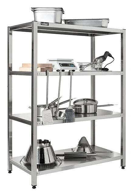 Стеллаж кухонный Кобор СКТР-80/40