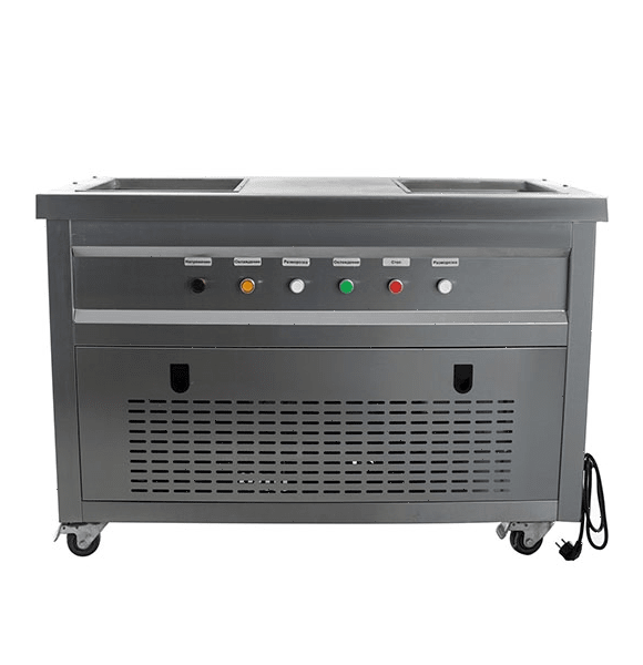 Фризер для жареного мороженого Foodatlas KCB-2F (стол для топпингов)