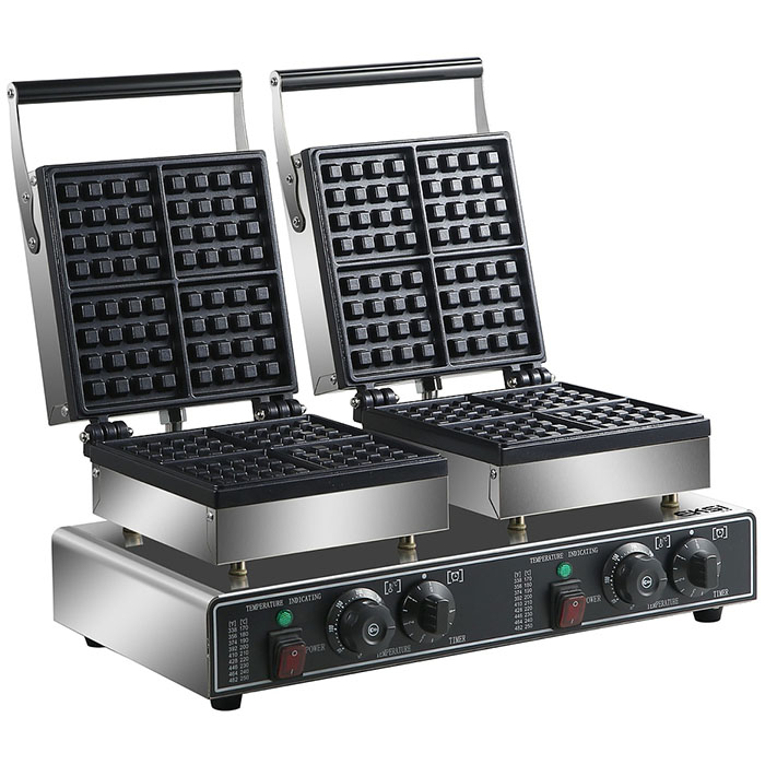 Вафельница для бельгийских вафель Eksi IWB-2S квадратная