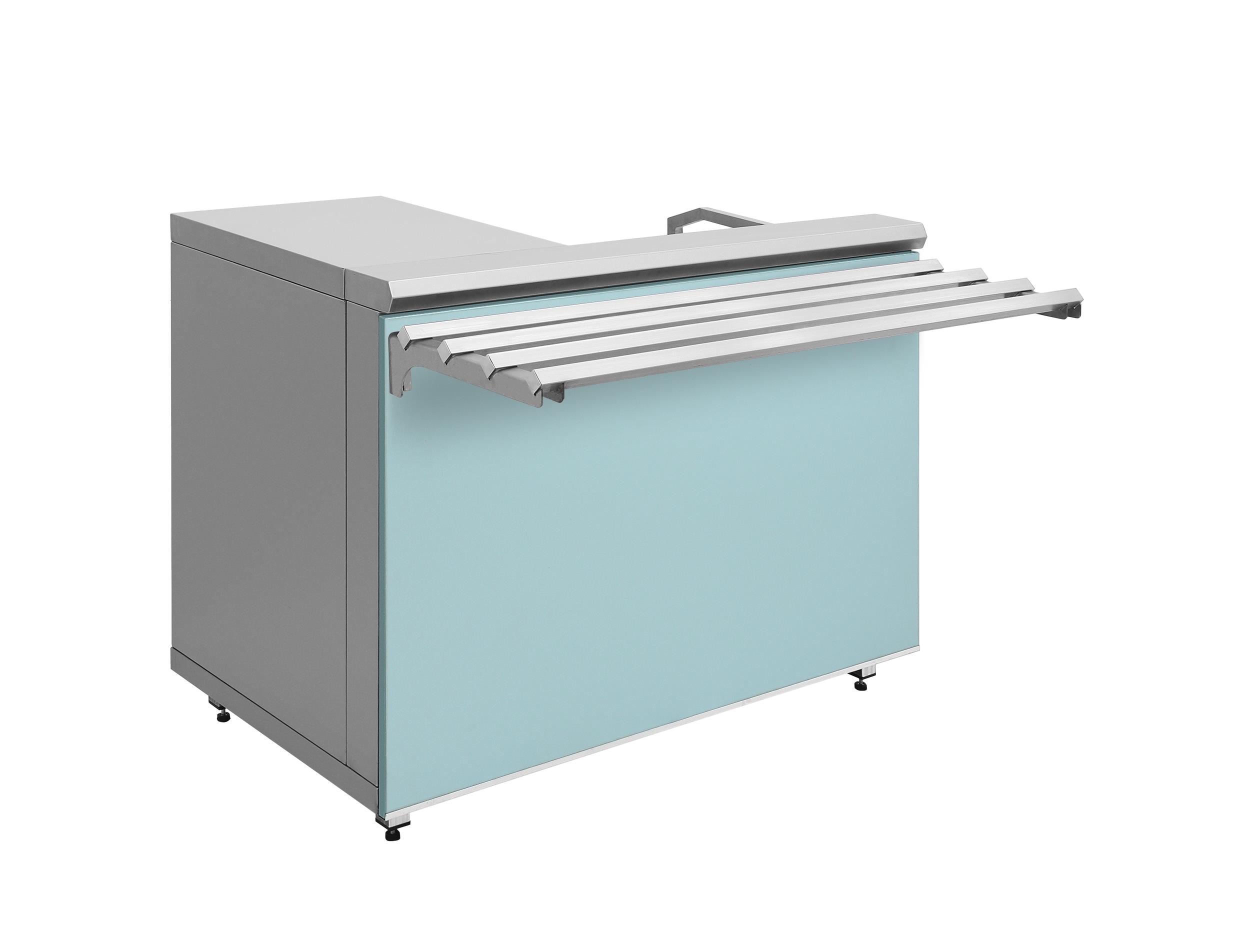 Прилавок кассовый универсальный Luxstahl КК-1200