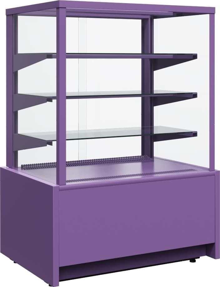 Витрина кондитерская Carboma KC70 VM 1,3-1 (ВХСв-1,3д Cube) 0102-0109