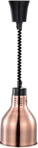 Лампа для подогрева блюд Kocateq DH637RB, медная