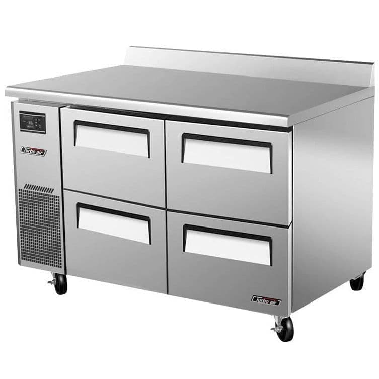 Стол холодильный Turbo Air KWR12-2D-4-600 с ящиками и бортом