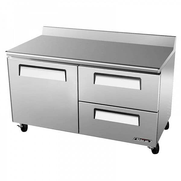 Стол морозильный Turbo Air CMWF-60-2D-2 с ящиками и бортом