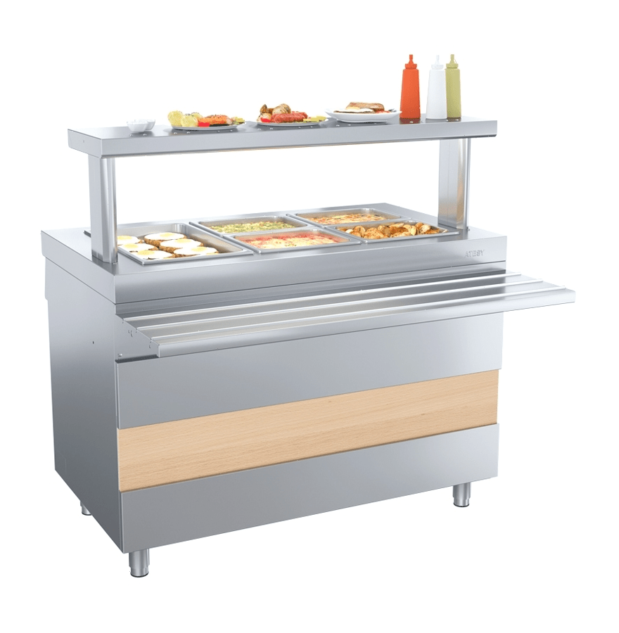 Мармит для вторых блюд Atesy Ривьера М2-1200-02-СО без полок