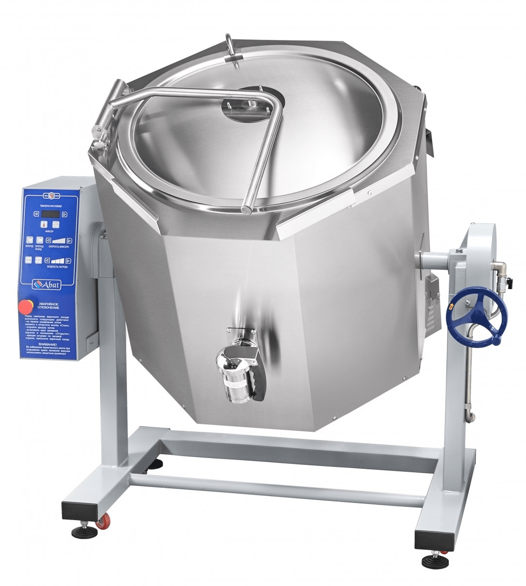Котел пищеварочный Abat КПЭМ-100-ОМР-ВК (11000019730)