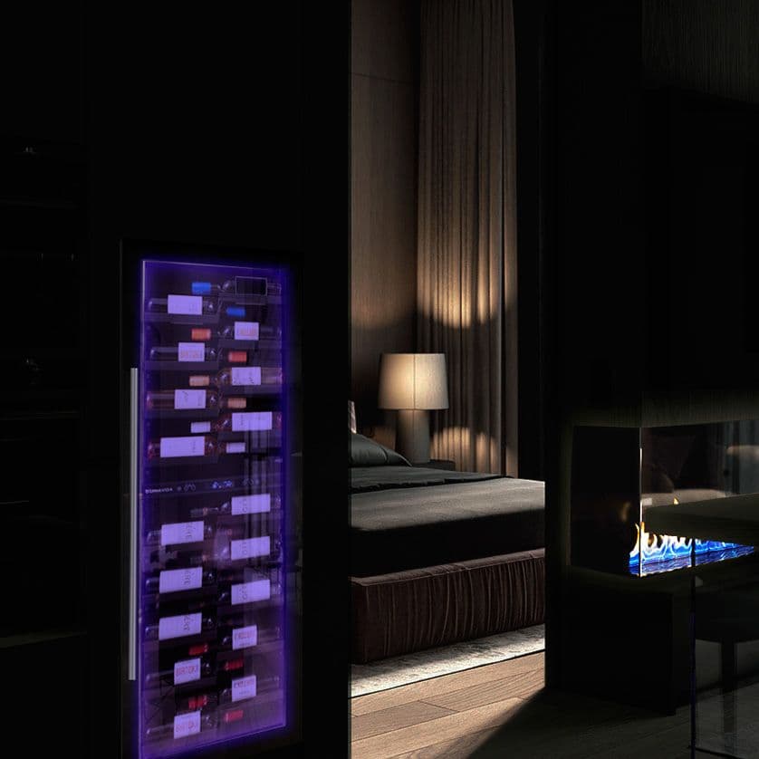 Шкаф винный Dunavox DX-104.375DSS