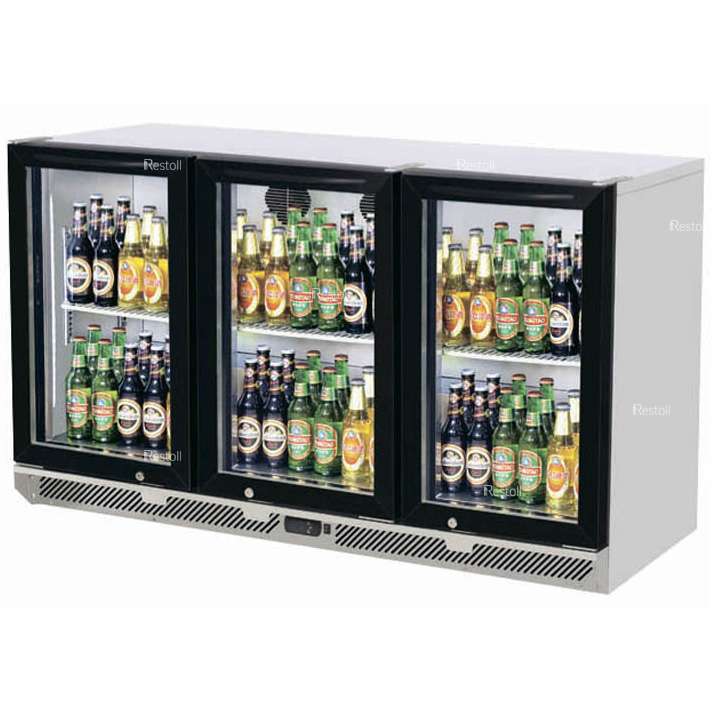 Шкаф холодильный (минибар) Turbo Air TB13-3G-SL-800..0/+8°С