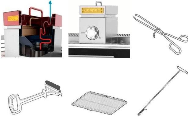 Печь-гриль хоспер на твердом топливе Josper HJX-PRO-M120-W