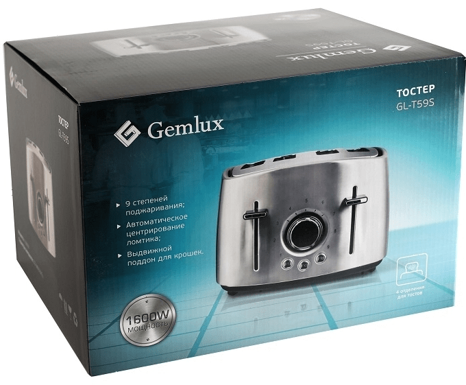 Тостер Gemlux GL-T59S