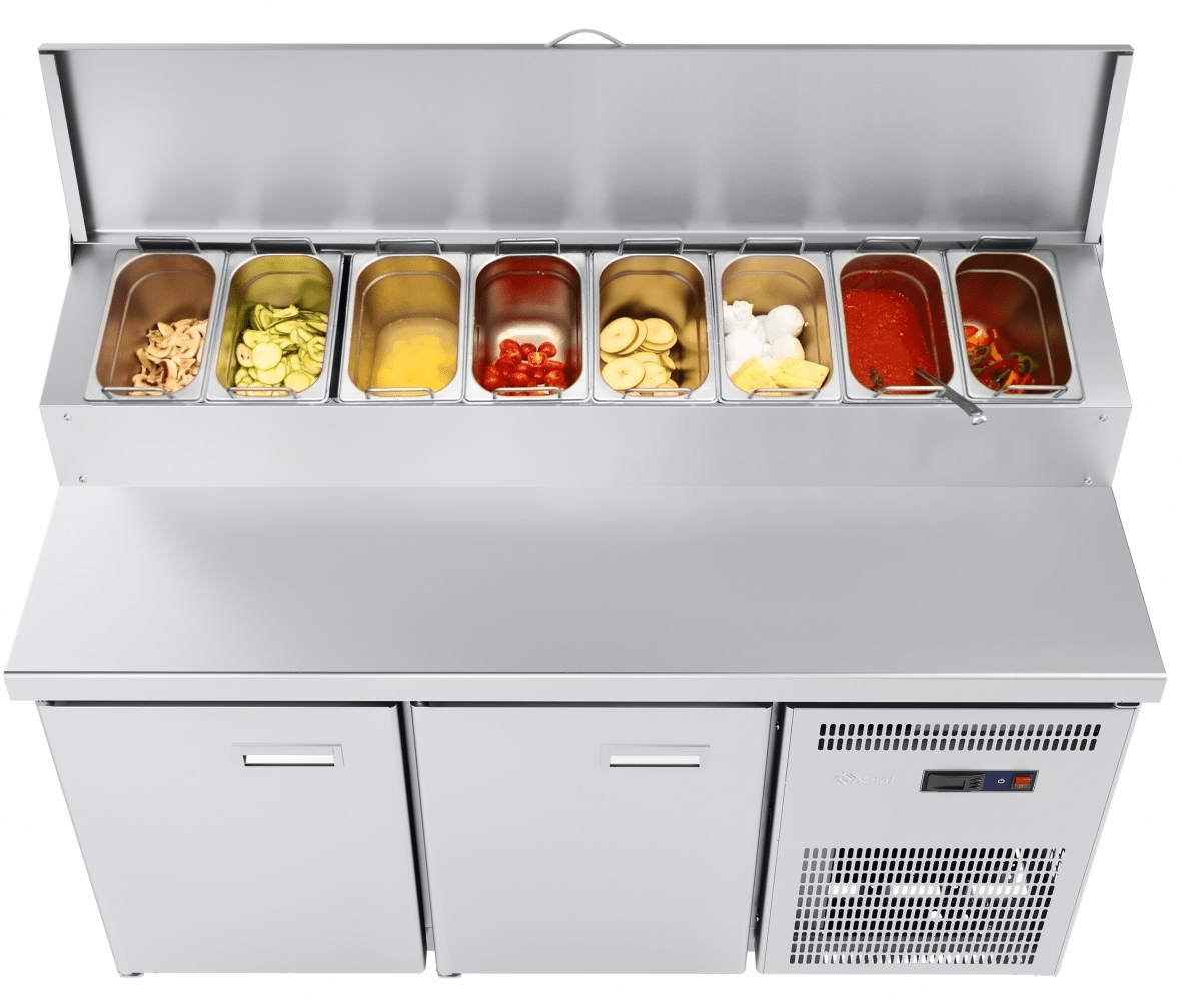 Стол холодильный для пиццы Abat СХС-70-01П (71010802473)