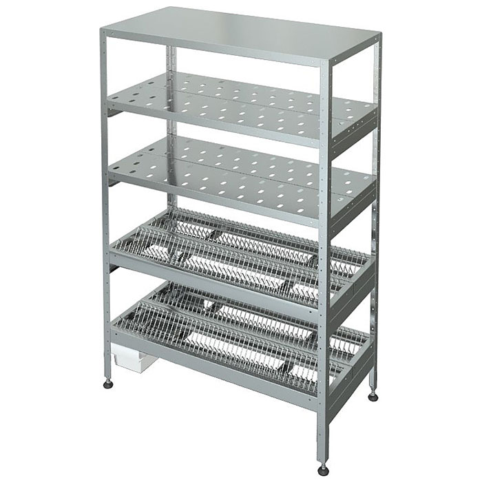 Стеллаж для сушки тарелок Марихолодмаш СУ-5-0,6/1,2/1,8 нерж