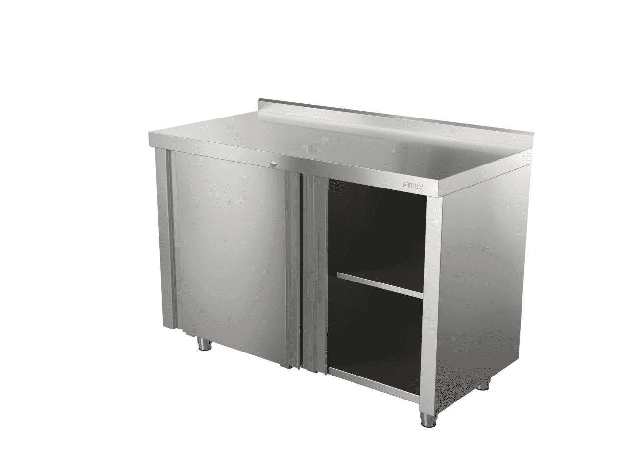 Стол-тумба с дверями Atesy СТ-С-1-1500.600-02-К (СТ-3/1500/600)