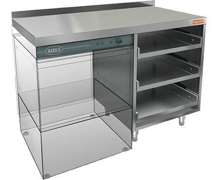 Стол под посудомоечную машину Hicold НБМКБКП-12/5БЛ