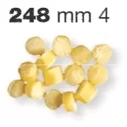 Фильера бронзовая для P6, P12, P2 Imperia (La Monferrina) 89 мм №248 grandine