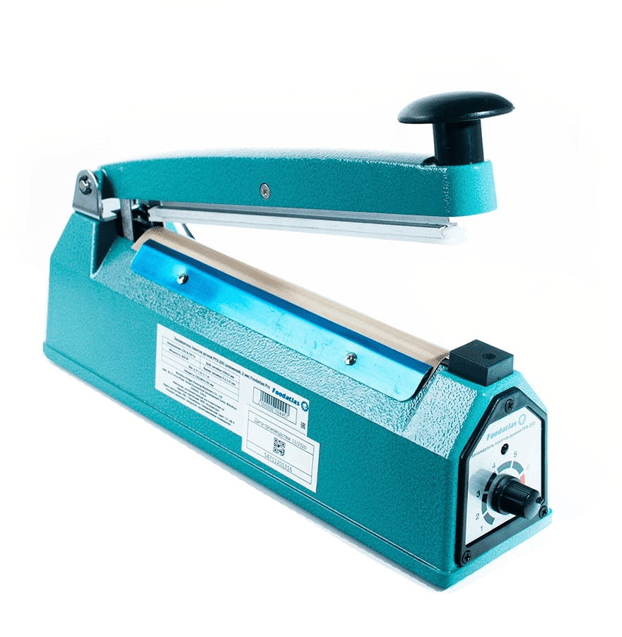 Запайщик пакетов ручной Foodatlas PFS-200 Pro (металл, 2 мм)