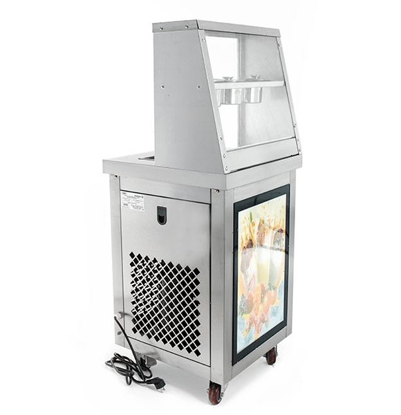 Фризер для жареного мороженого Foodatlas KCB-1F (контейнеры, световой короб)