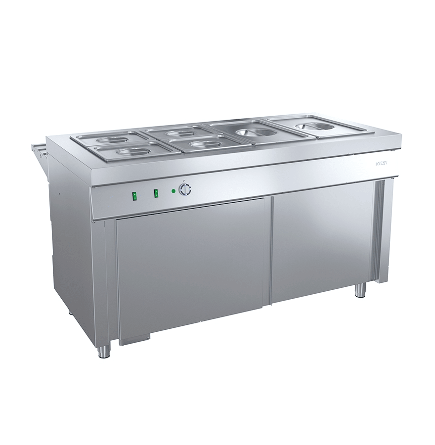 Мармит для вторых блюд Atesy Ривьера М2-1500-02-ПО без полок