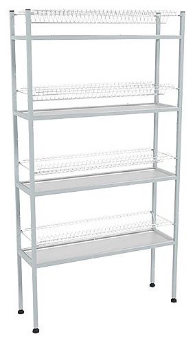 Стеллаж для тарелок Пищевые Технологии Эконом СКТК-4КЭ