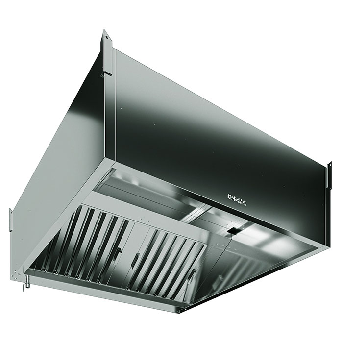 Зонт вытяжной пристенный Restoinox ЗВПКП-12/06 с подсветкой