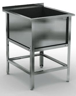 Ванна моечная односекционная Кобор ВМСБ15353 оцинк