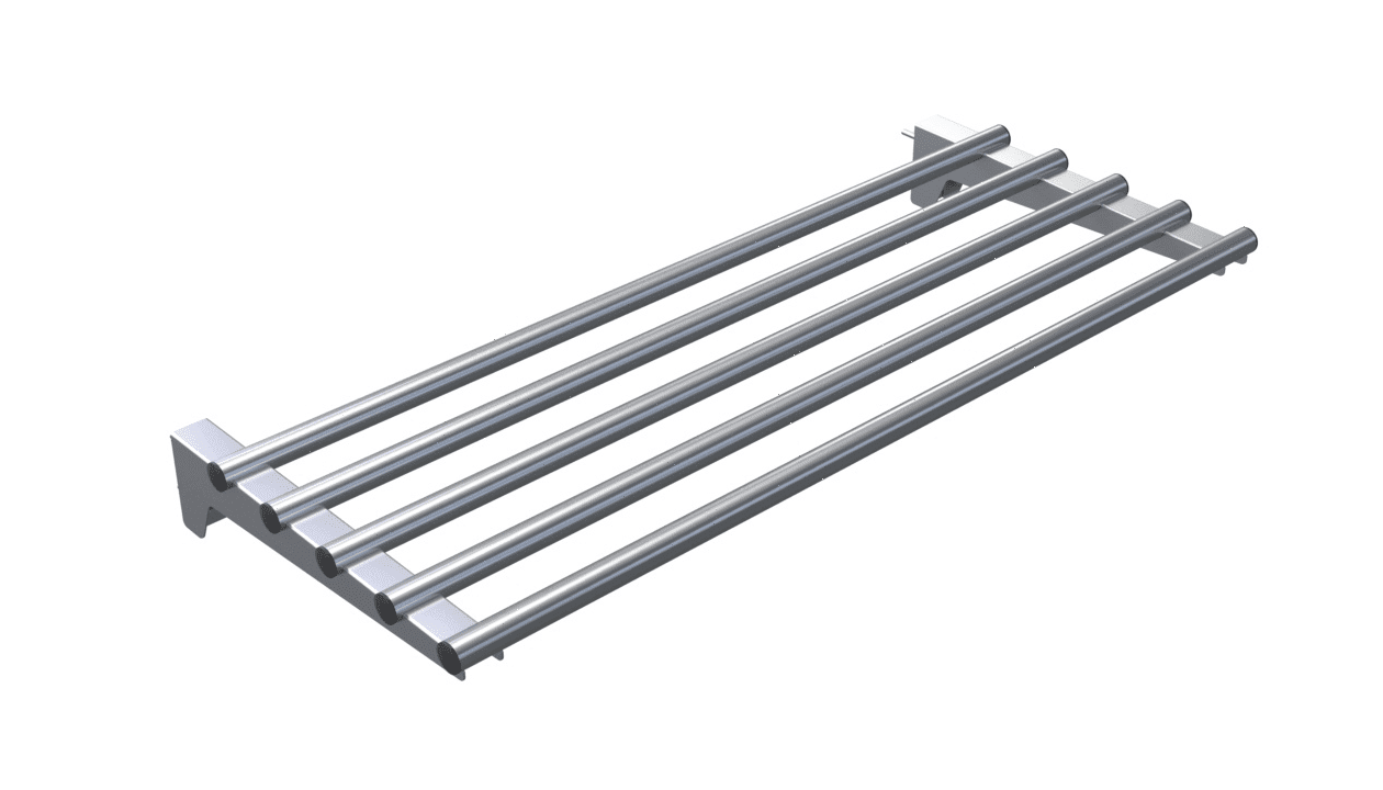 Направляющая для перемещения подносов Atesy Регата НП-1240-02 (5 труб)