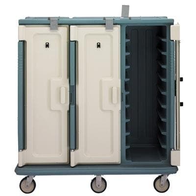 Тележка для доставки блюд на подносах, синевато-серая Cambro | MDC1418T30 401