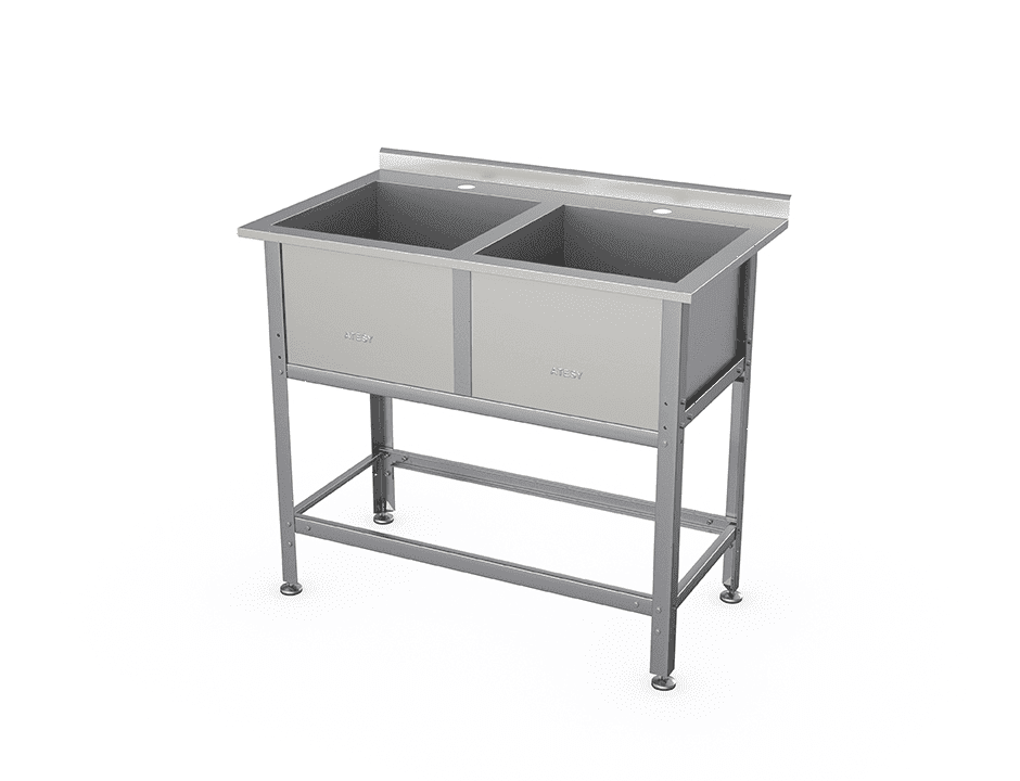 Ванна моечная Atesy ВСМ-Б-2.700-1-02 (ВМ-2/700 с бортом)