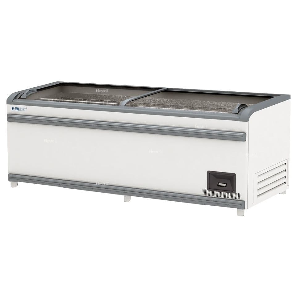 Бонета морозильная Italfrost ЛВН 2500 (ЛБ М 2500) СП ЛТ серые верх. и ниж. бамперы