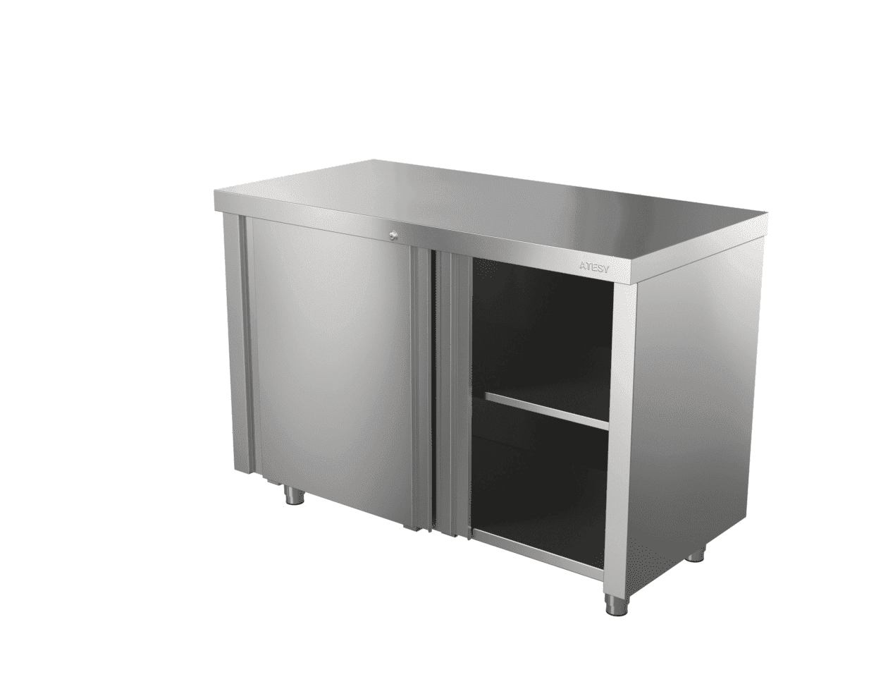 Стол-тумба с дверями Atesy СТ-С-950.700-02-К (СТ-2/950/700)