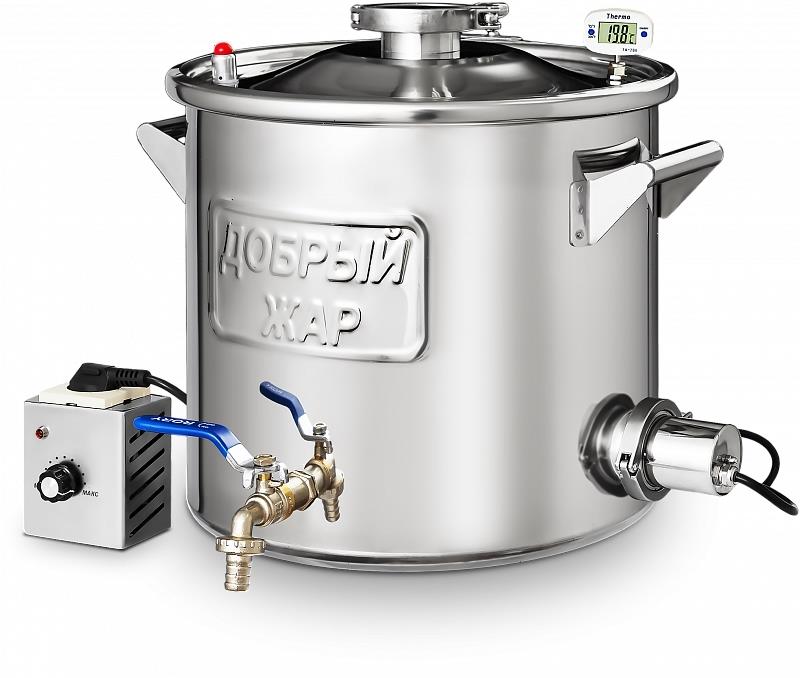 Самогонный аппарат Добрый Жар Домашний, 20 литров ТЭН
