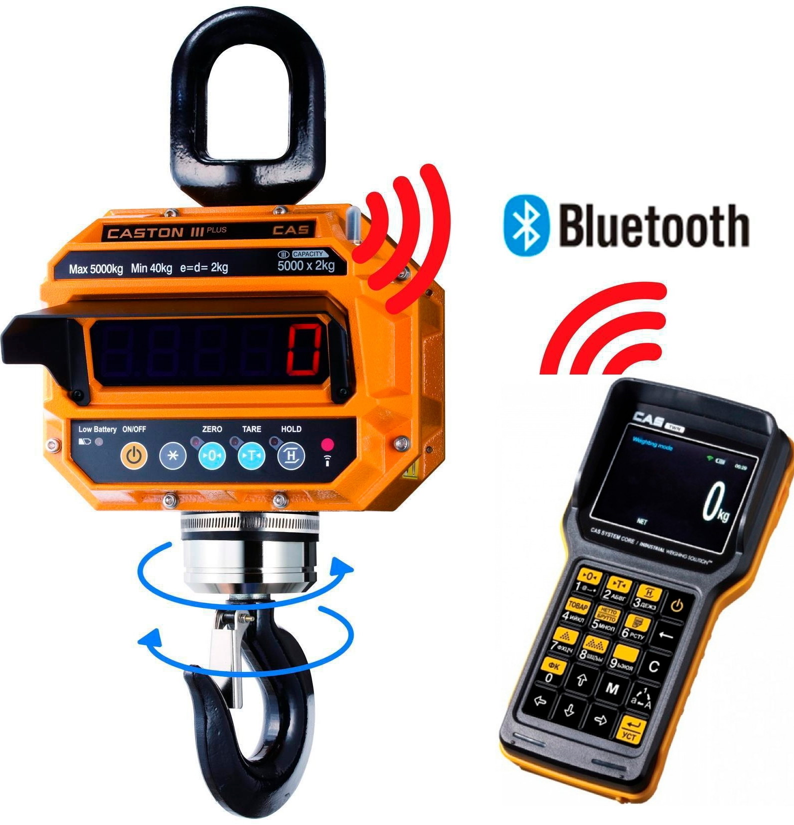 Весы крановые CAS 20THD TWN