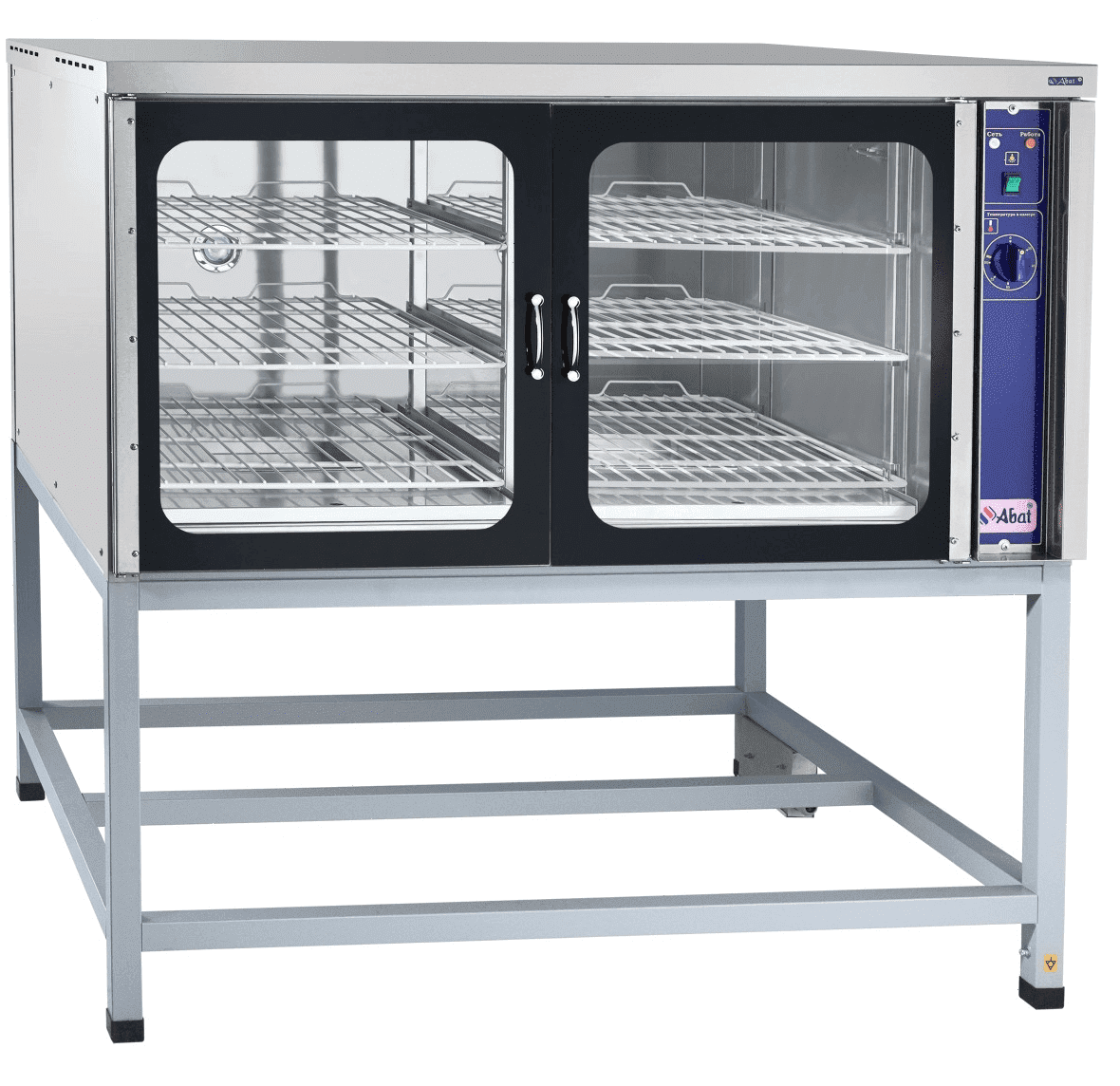 Шкаф расстоечный Abat ШРТ- 6ЭШ-01, подставка и крышка (21000011830)
