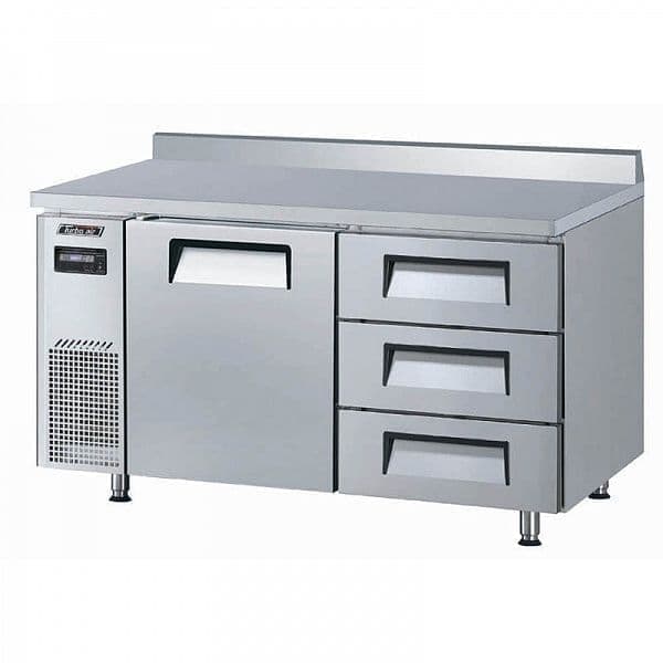 Стол морозильный Turbo Air KWF15-3D-3-750 с ящиками и бортом
