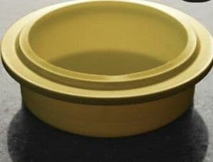 Крышка для стакана Pacojet 31951/1, золотой пластик