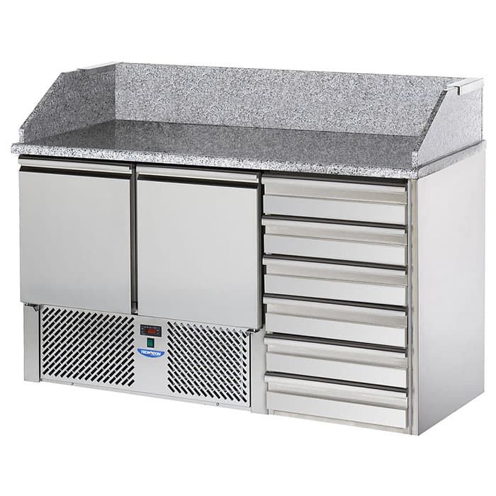 Стол холодильный (для пиццы) Tecnodom SLV02C6