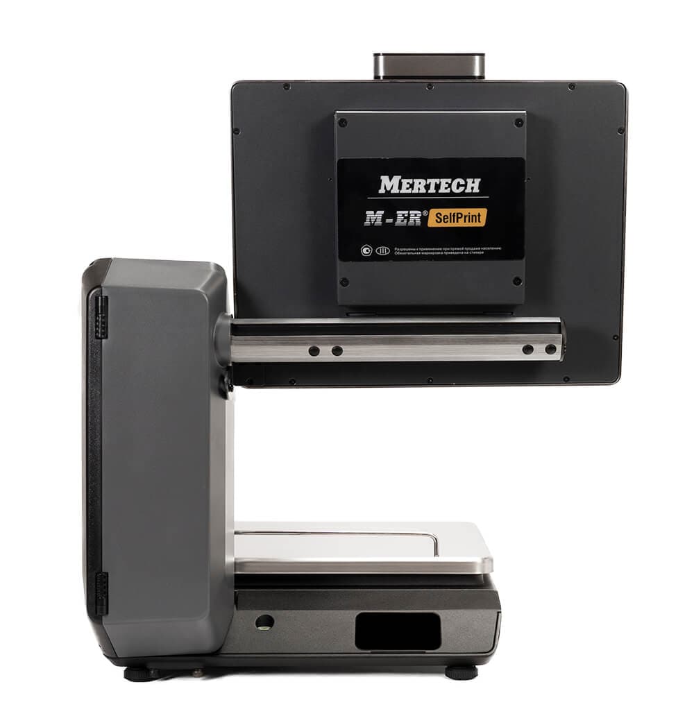 Весы с печатью этикеток M-ER 725 PM-15.2 (VISION-AI 15", USB, Ethernet, Wi-Fi)